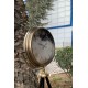 150 Cm Eskitme Metal Aynalı Ayaklı Tripot Saat
